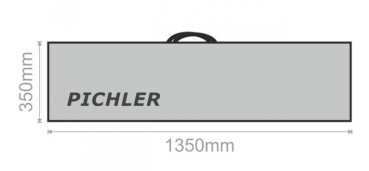 Flächenschutztasche 1350x350mm 2 Stück